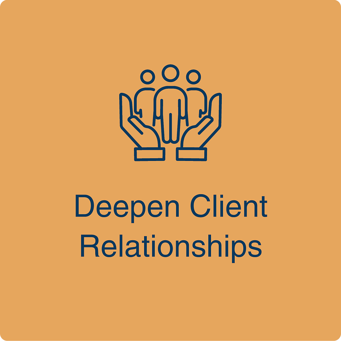 deepen client relationship