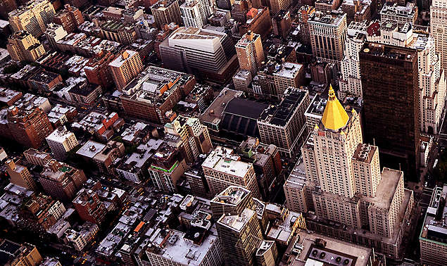 Aerial View Manhattan