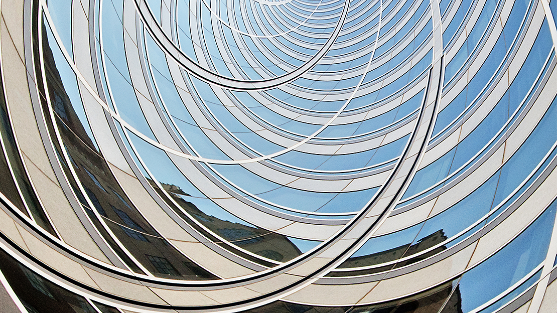 Building Looking Upwards