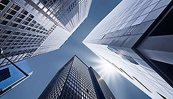 Buildings en contre-plongée - New York