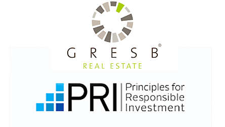 GRESB and PRI logos