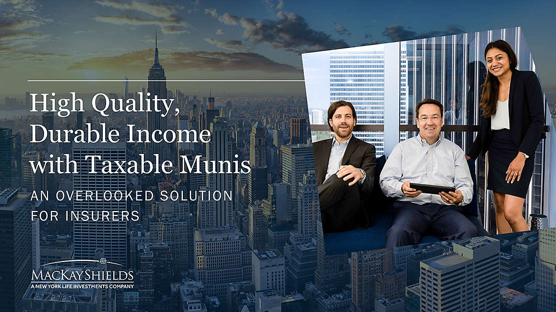 High Quality, Durable Income with Taxable Munis