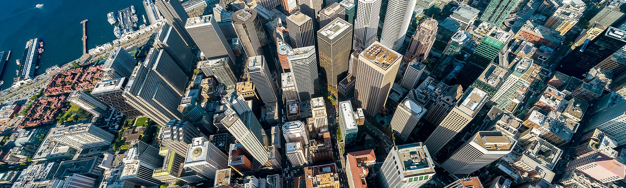 Downtown San Francisco aerial