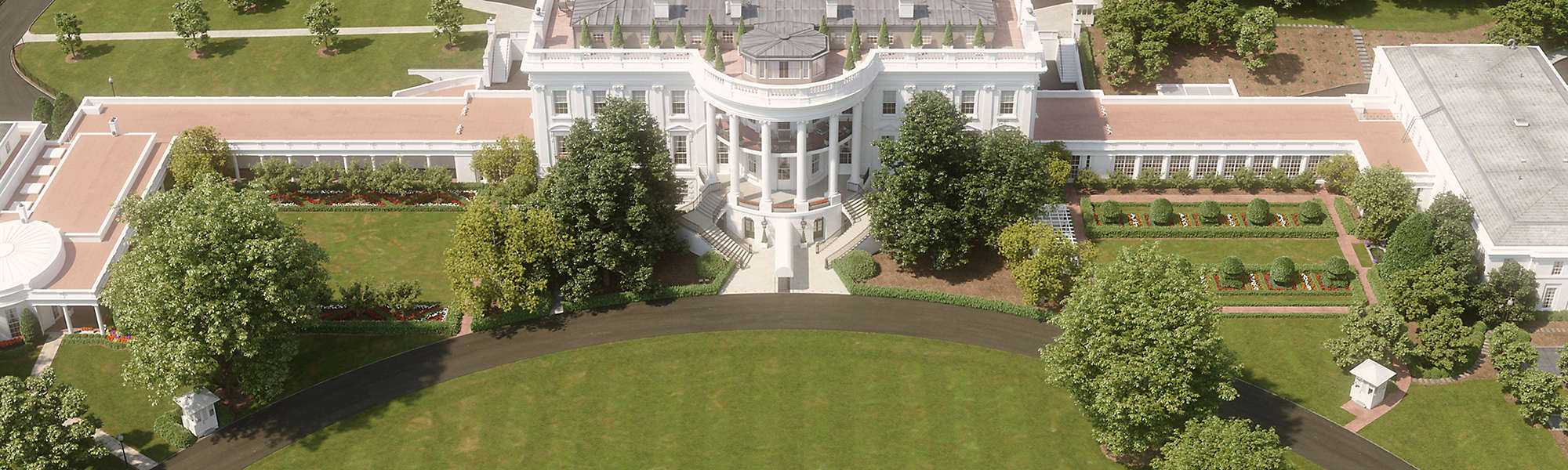 White House Aerial View