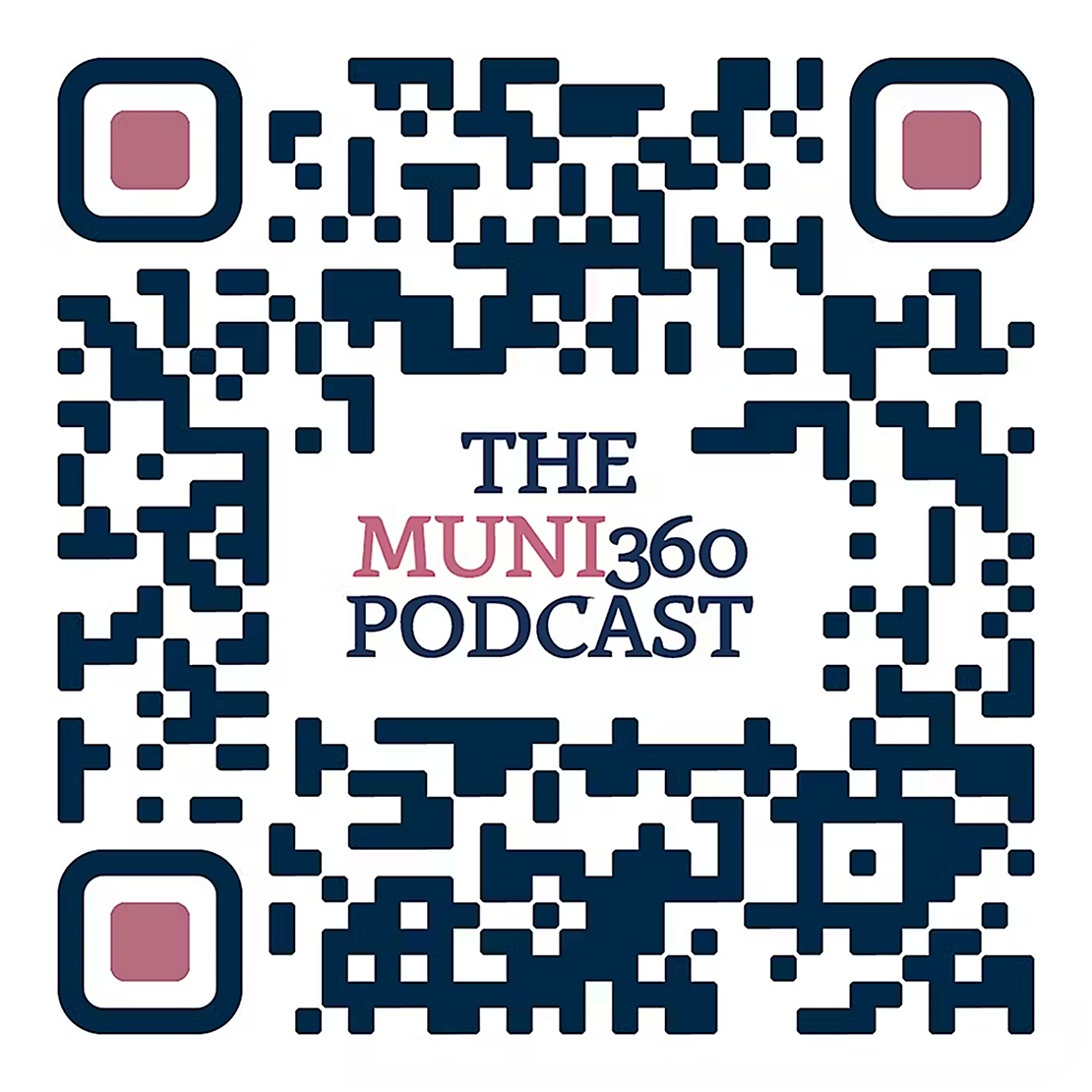 Muni 360 Podcast QR Code