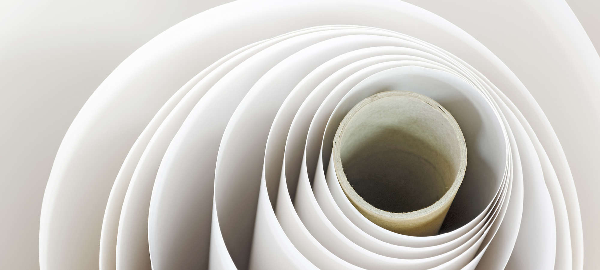 Paper roll spiral printshop