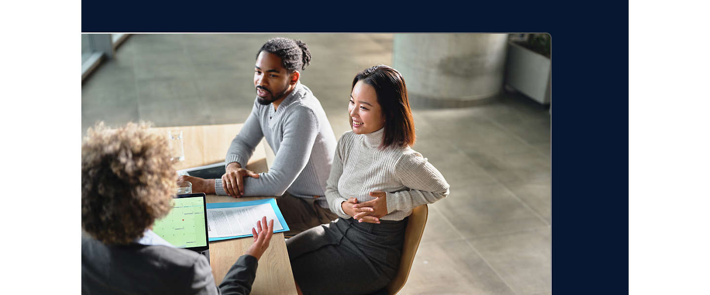 woman looking at laptop