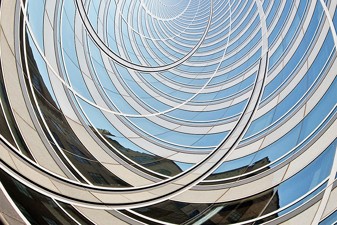 Building Looking Upwards